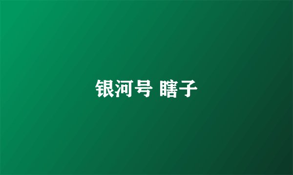 银河号 瞎子