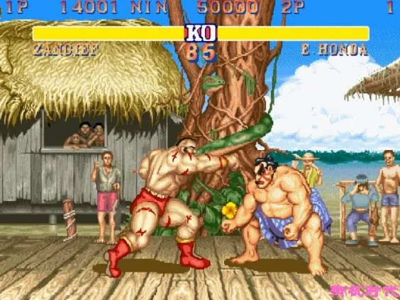 街霸2桑吉尔夫的螺旋打桩机,最远可以抓到什么位置?怎么操作?