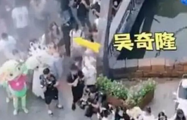 吴奇隆被保安当成坏人按到，这究竟是怎么回事？