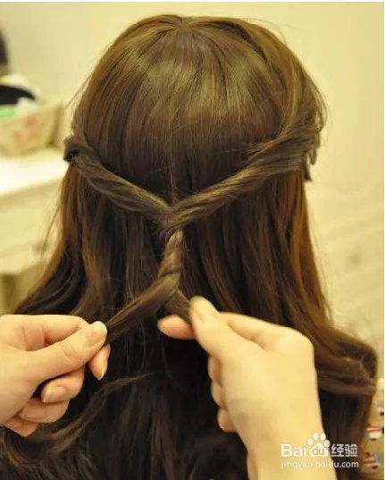 韩式公主发型扎法