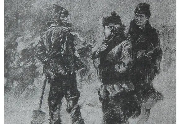 保尔四次面临死亡的情节