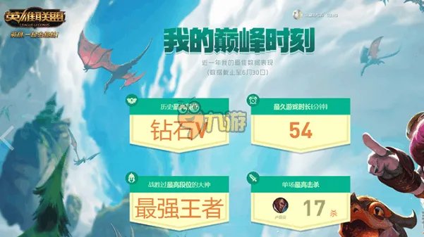 lol英雄联盟我的五周年个人趣味数据查询地址