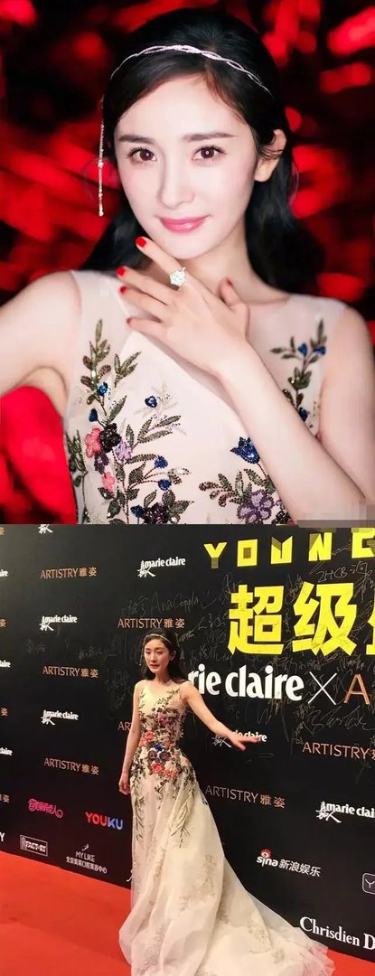 唐嫣杨颖等众女星比美