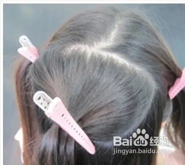 长直发发型扎法