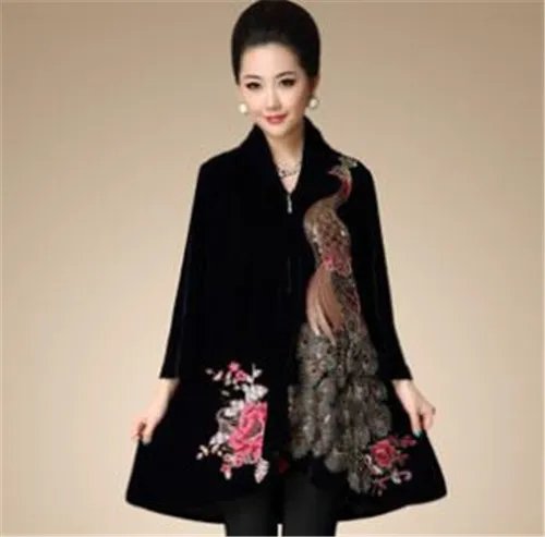 冬季婚礼妈妈装图片  挑选适合妈妈的礼服