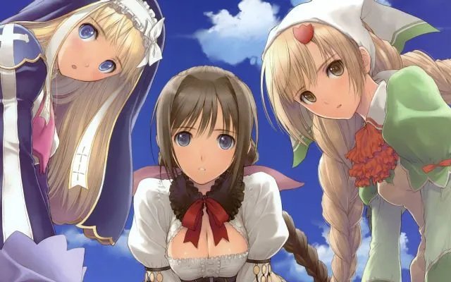 周一福利 火辣性感让你过瘾的动漫美眉壁纸欣赏