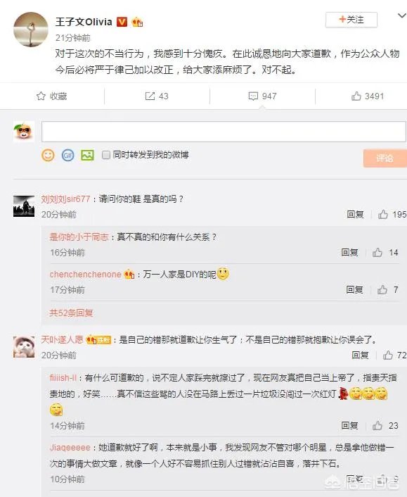 王子文高铁踩桌板是否应该被谴责？