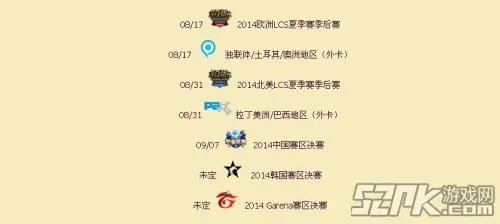 《英雄联盟LOL》S4世界总决赛时间、参赛队伍和赛程