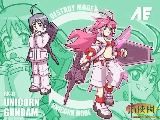 高达机战全人物萌娘化性感美图欣赏让你大饱眼福