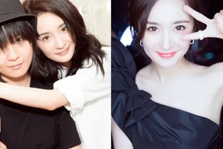 杨幂为周笔畅庆生 简单四字闺蜜感情却很深