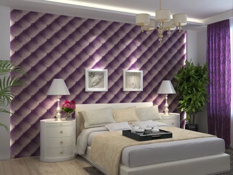 卧室床头软包背景墙效果图，让您的居室更加美观舒适