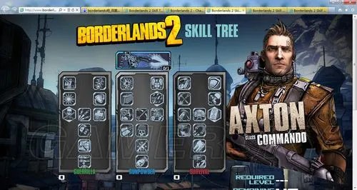 《无主之地2》技能树详解和加点明细规则