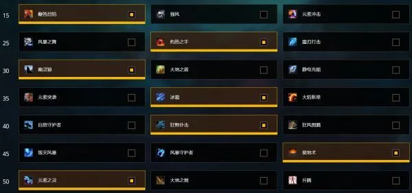 魔兽世界9.0增强萨满用什么天赋