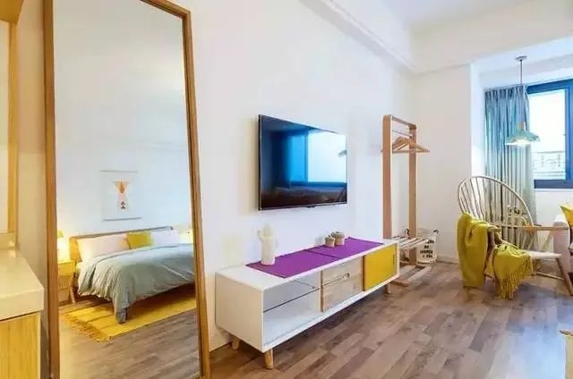 26平的小户型蜗居五脏俱全,打造一个多彩的童话王国