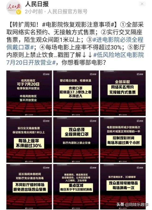 电影院即将开放啦，你们会去看吗？有什么好影片推荐吗？