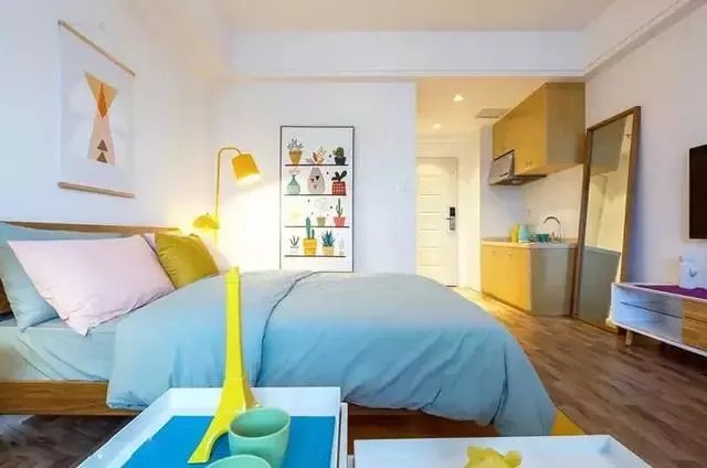 26平的小户型蜗居五脏俱全，打造一个多彩的童话王国