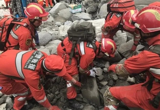 四川茂县二次垮塌塌方量大吗？