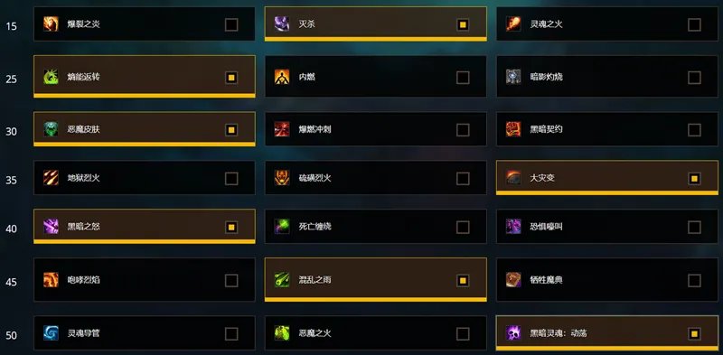 魔兽世界9.0毁灭术士攻略汇总 天赋+橙装+盟约+输出教学指南