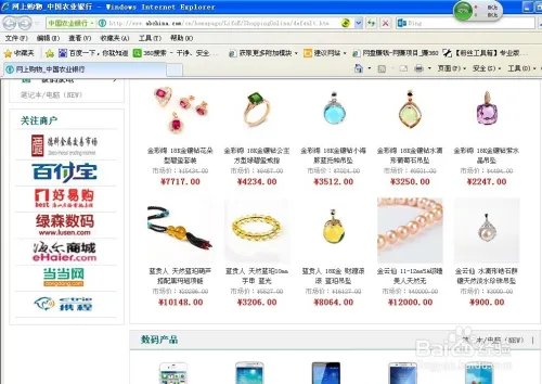 怎样在网上银行购物