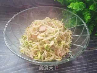 黄豆芽炒肉
