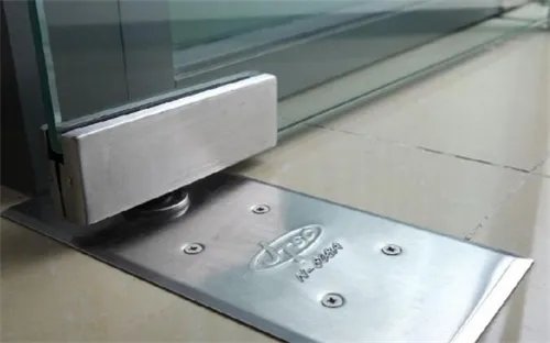 玻璃门地弹簧怎么拆