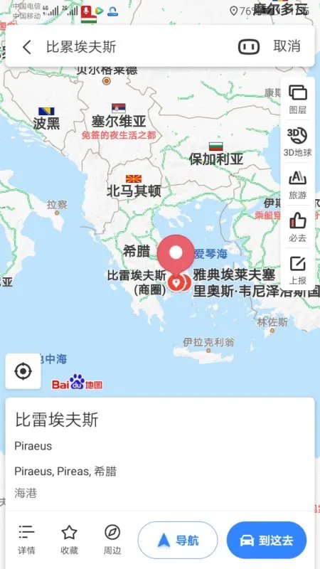 比累埃夫斯是哪个海洋的港口？