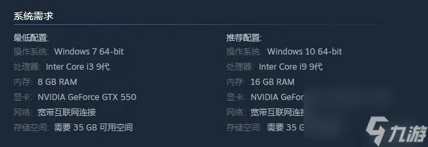 天下三配置要求是什么