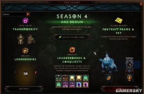 暗黑3国服第四赛季什么时候开 李日强表示第四赛季会同步开放