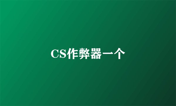 CS作弊器一个