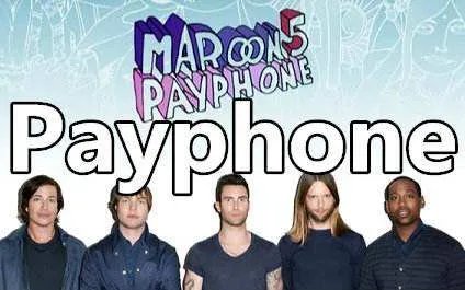 泪求Maroon 5 Payphone 歌词翻译 别用电脑翻译