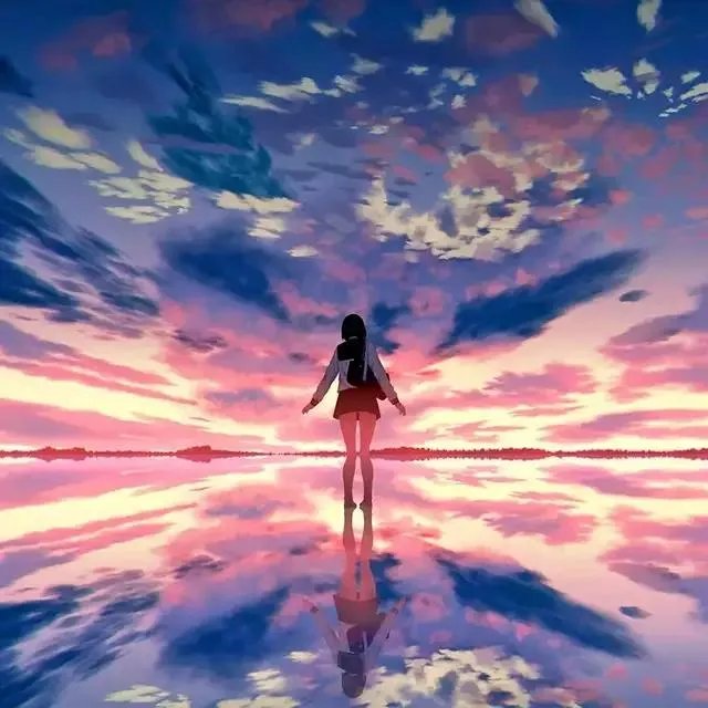 求唯美背影和非主流的女生头像？