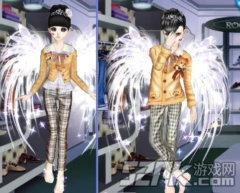 QQ炫舞情侣装搭配推荐 简单搭配穿出新感觉