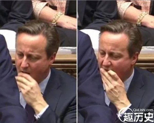 卡梅伦偷吃糖果太萌 假装擦脸掩饰自己（图）