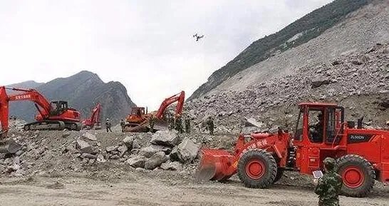 四川茂县二次垮塌塌方量大吗？