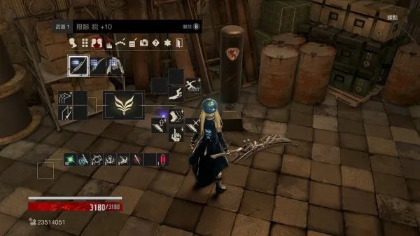 《噬血代码》单手剑、跳步斧枪配装分享