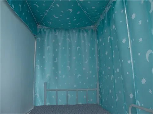 上铺床帘怎么安装