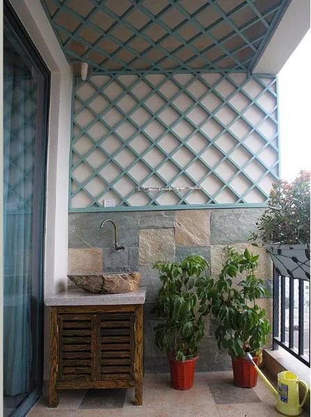 给你的花园阳台吊个顶吧~