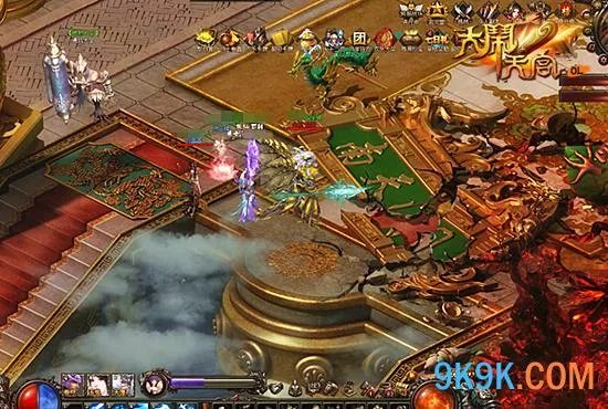 激斗百度游戏《大闹天宫OL》南天门大耍全武行