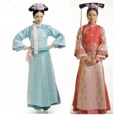 清宫戏里宫中女装带的白色领巾叫什么?