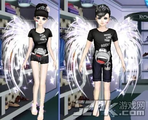 QQ炫舞情侣装搭配推荐 简单搭配穿出新感觉