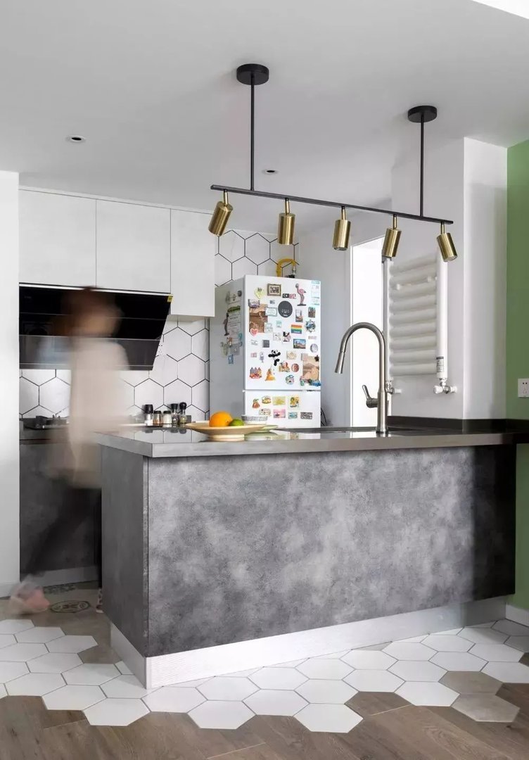 58㎡北欧风单身公寓，清新又复古，蜗居也可以很出彩！