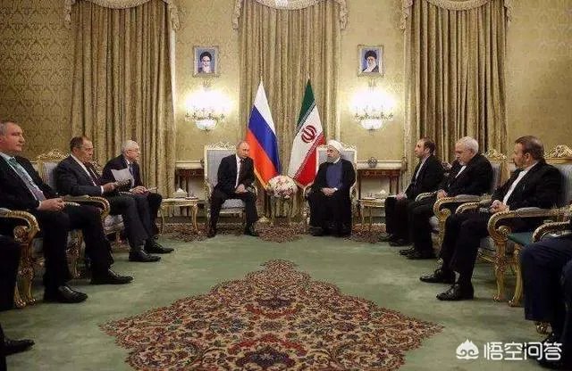 如果伊朗真和美国打起来了，你认为俄罗斯会像支持叙利亚一样支持伊朗吗？