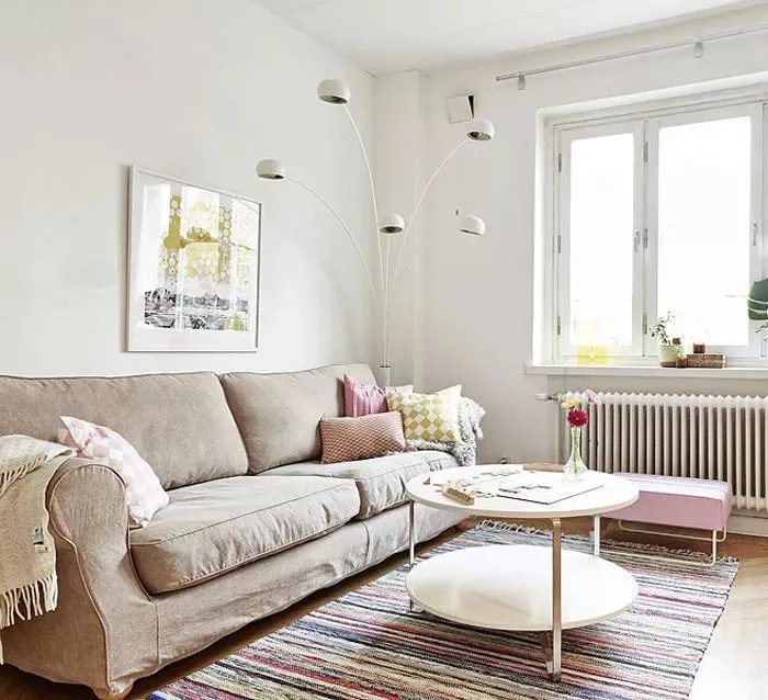 装修效果图丨北欧风格客厅装修效果图，简约灵动之美！