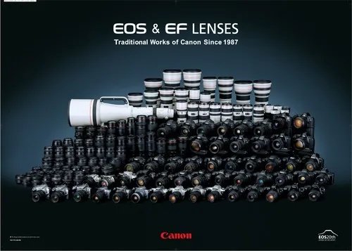 书写感动的传奇 佳能EOS单反历史回顾