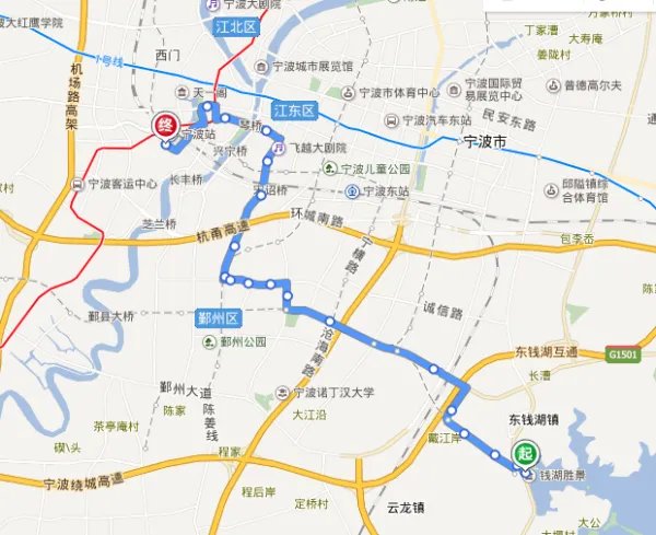 宁波906公交线路？