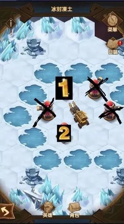 剑与远征冰封冻土路线全流程攻略