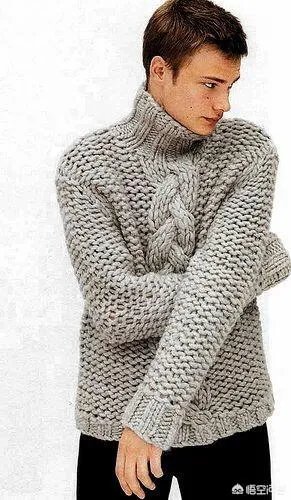 对于冬季流行的男士毛衣来说，如何穿出时尚的感觉？