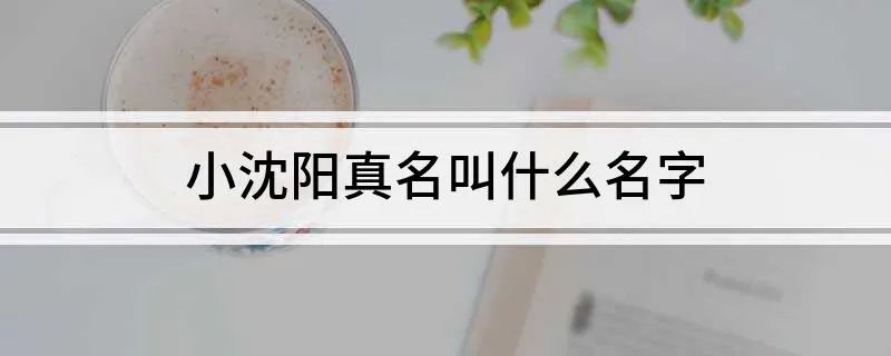小沈阳真名叫什么名字