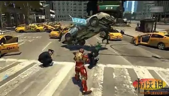 《GTA4》最新MOD “钢铁侠3”Mark 17战甲乱入