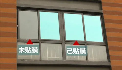 玻璃隔热膜是贴里面还是外面